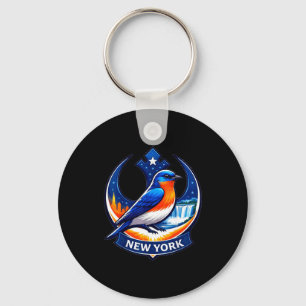 Llavero pájaro azul resistencia estado nueva york ny resis