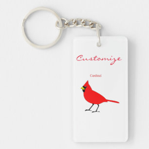 Llavero Pájaro cardinal rojo Thunder_Cove