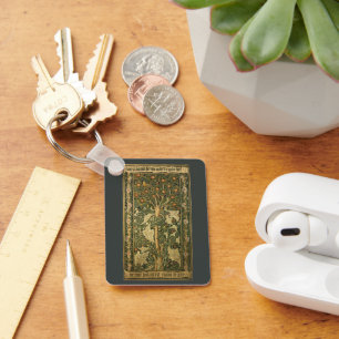 Llavero Pájaro carpintero de William Morris, Arte textil v