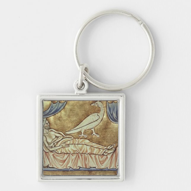 Llavero Pájaro de Caladrius, reputado prever (Frente)