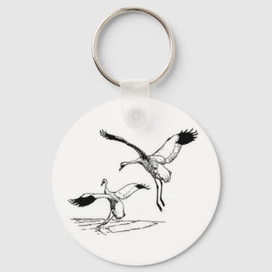 Llavero Pájaro/grúa que chilla