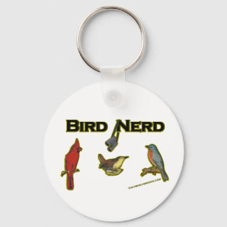 Llavero Pájaro Nerd