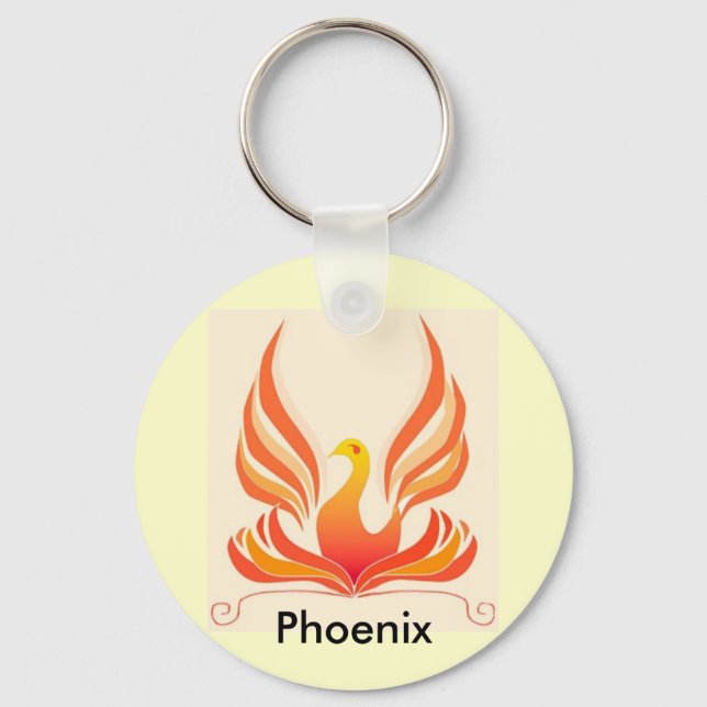 Llavero Pájaro Phoenix (Anverso)