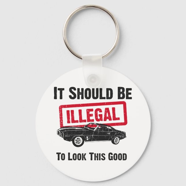 Llavero Pájaro Pontíaco de 1969 (Anverso)