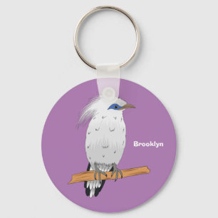 Llavero Pájaro tropical exótico de Bali Mina