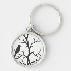 Llavero Pájaros de Supergirl en el árbol