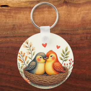Llavero Pájaros del Amor