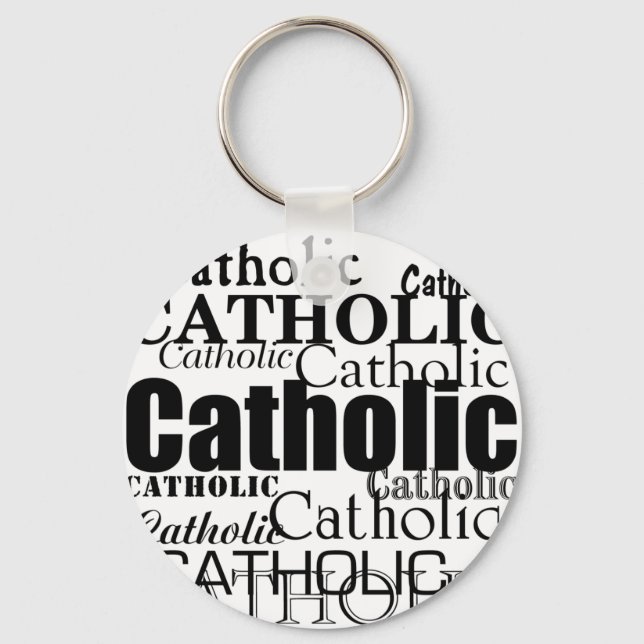 Llavero Palabra católica (Anverso)