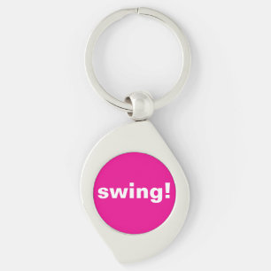 Llavero Palabra clave para el Swing Hot Pink Golf