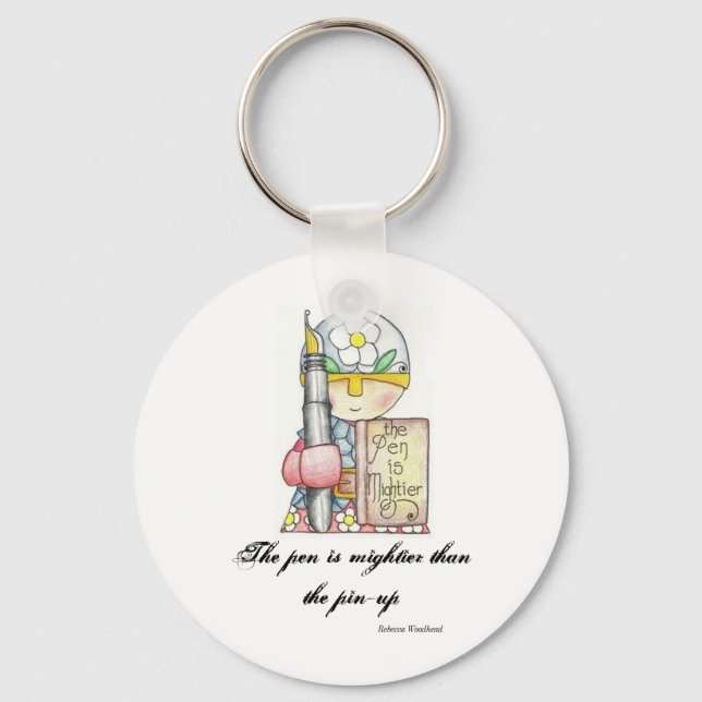 Llavero Palabra Nerd Keychain (Anverso)