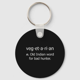 Llavero Palabra Vegetaria Vieja Para Byd Hunter