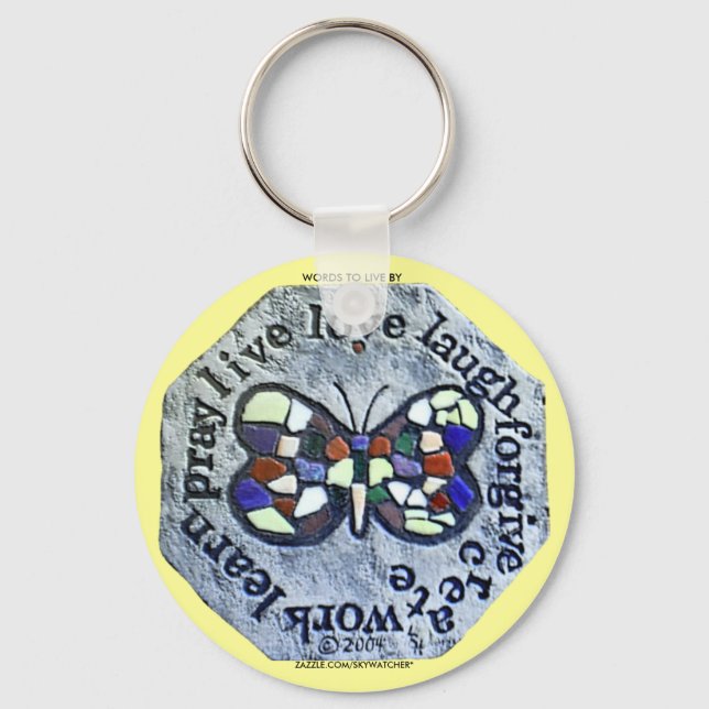 LLAVERO PALABRAS A VIVIR DE KEYCHAIN (Anverso)