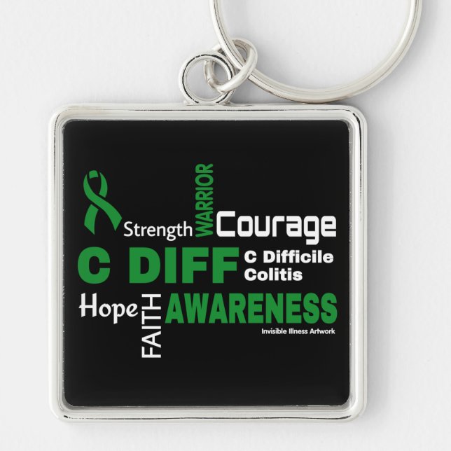 Llavero Palabras...C Diff (Frente)