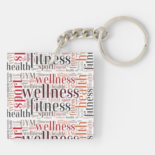 Llavero Palabras de aptitud (Atrás)