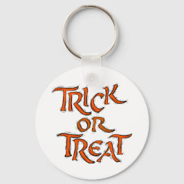 Llavero Palabras de Halloween Trick o Treat