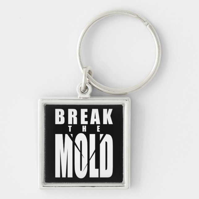 Llavero Palabras Motivacionales - Romper El Molde (Frente)