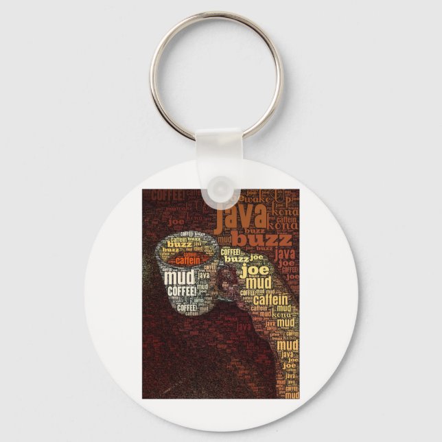 Llavero Palabras para el café (Anverso)