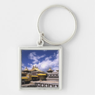 Llavero Palacio de Potala en el interior con campanarios e