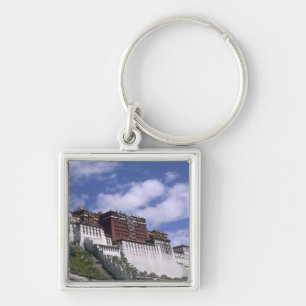 Llavero Palacio de Potala en la montaña el hogar del Dalai
