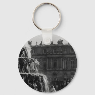 Llavero Palacio vintage Francia Versalles fuente Pirámide
