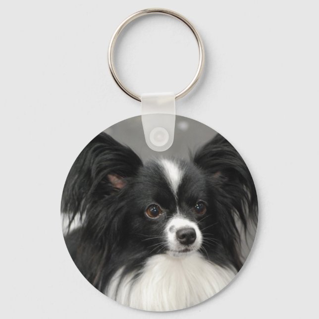 Llavero Palangrero Papillon Dog (Anverso)