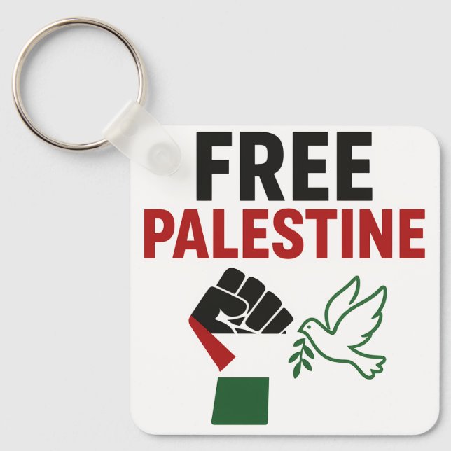 Llavero palasfina libre (Anverso)