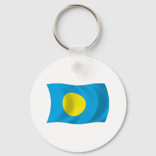 Llavero Palau Flag Keychain