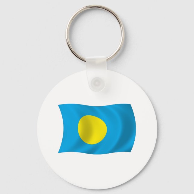 Llavero Palau Flag Keychain (Anverso)