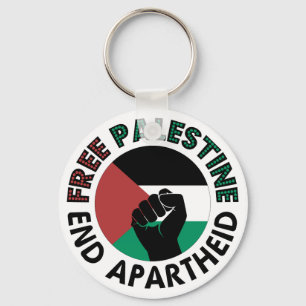 Llavero Palestina Libre pone fin al apartheid bandera pale
