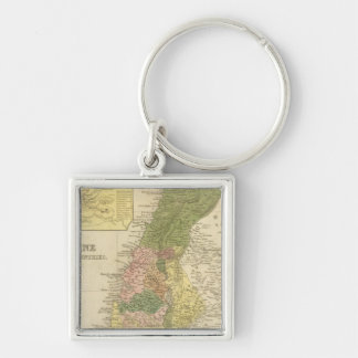 Llavero Palestina y países adyacentes