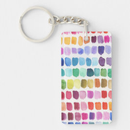 Llavero Paleta Alegre de Colores - Verano