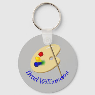 Llavero Paleta de artista Bella Artes personalizada