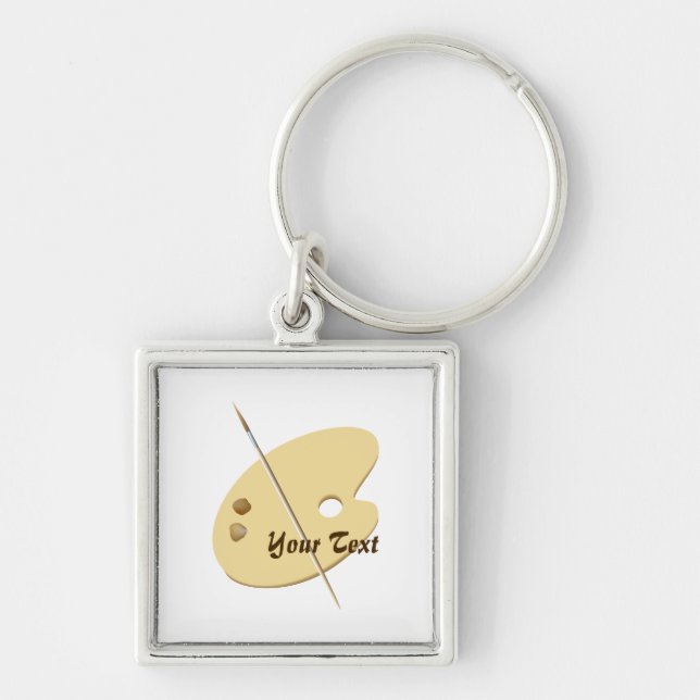 Llavero Paleta de artistas Premium Keychain (Frente)