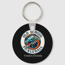 Llavero Paleta de Pickleball -Dragon X Old School Pickleba
