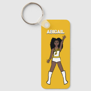 Llavero Paleta principal/ bailarina Caballo amarillo A