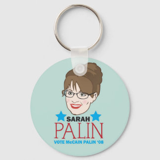 Llavero Palin Illustrated Keychain