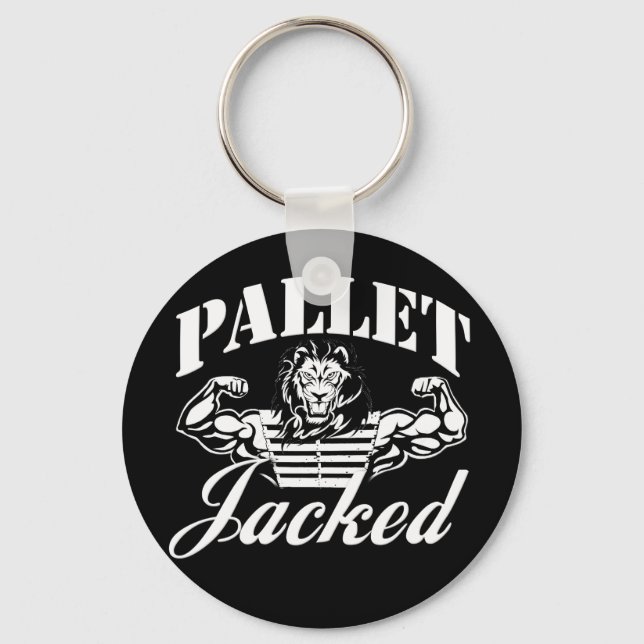 Llavero Pallet Jacking Keychain (Anverso)