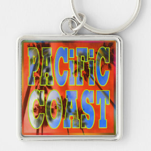 Llavero Palm Sky: cadena de claves Pacific Coast