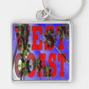 Llavero Palm Sky: cadena de claves West Coast