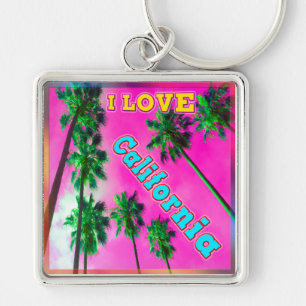 Llavero "Palm Sky: ME ENCANTA California 3" Keychain