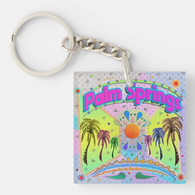 Llavero Palm Springs Calm Desire (Frente)