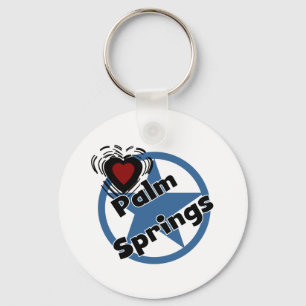Llavero Palm Springs del amor