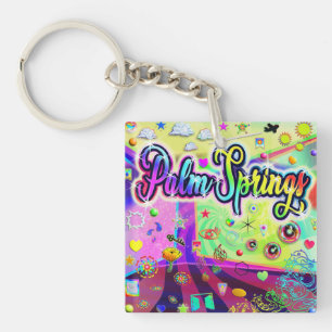 Llavero Palm Springs "Guay Energy" Keychain
