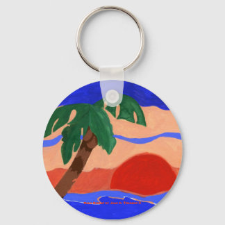 Llavero Palm Sunset