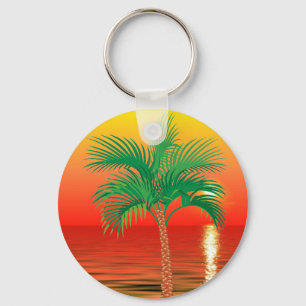 Llavero Palm Tree Keychain