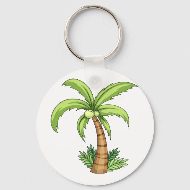 Llavero Palm Tree Keychain (Anverso)