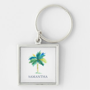 Llavero Palm Tree Personalizable Keychain Personalizado