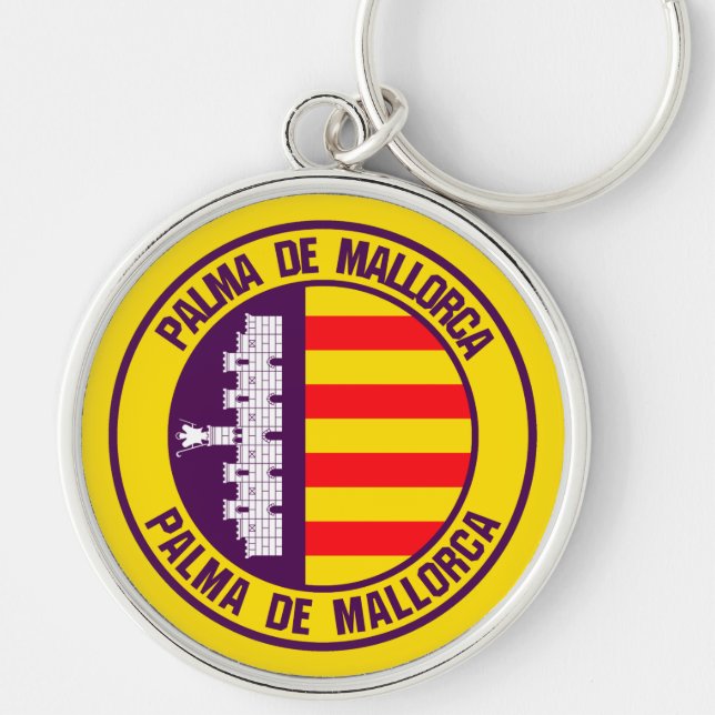 Llavero Palma de Mallorca Ronda Emblem (Frente)