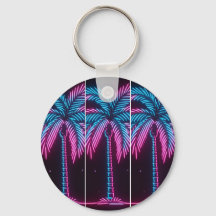 Palmera de brillo de neón