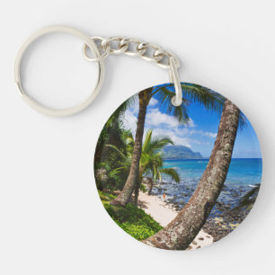 Llavero Palmeras a lo largo de la playa Hideaways